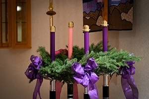 Advent wreath