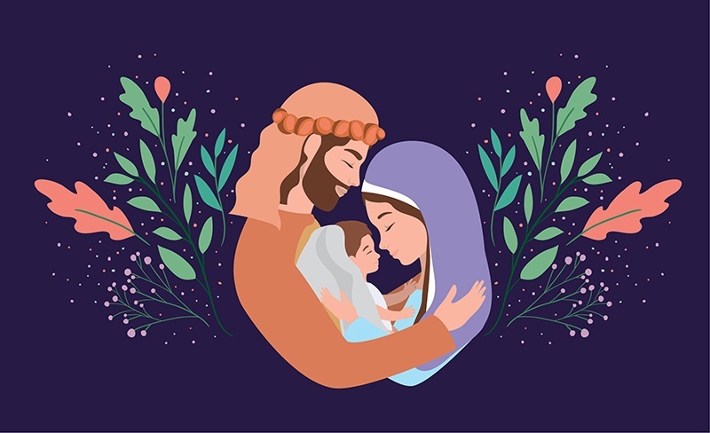 A family consecration to the Holy Family • Prayers for Catholic kids