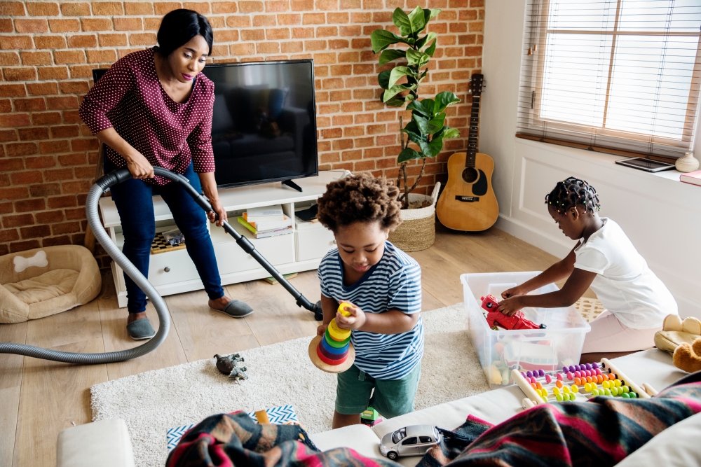 Age-appropriate ways to teach kids the dignity of work at home