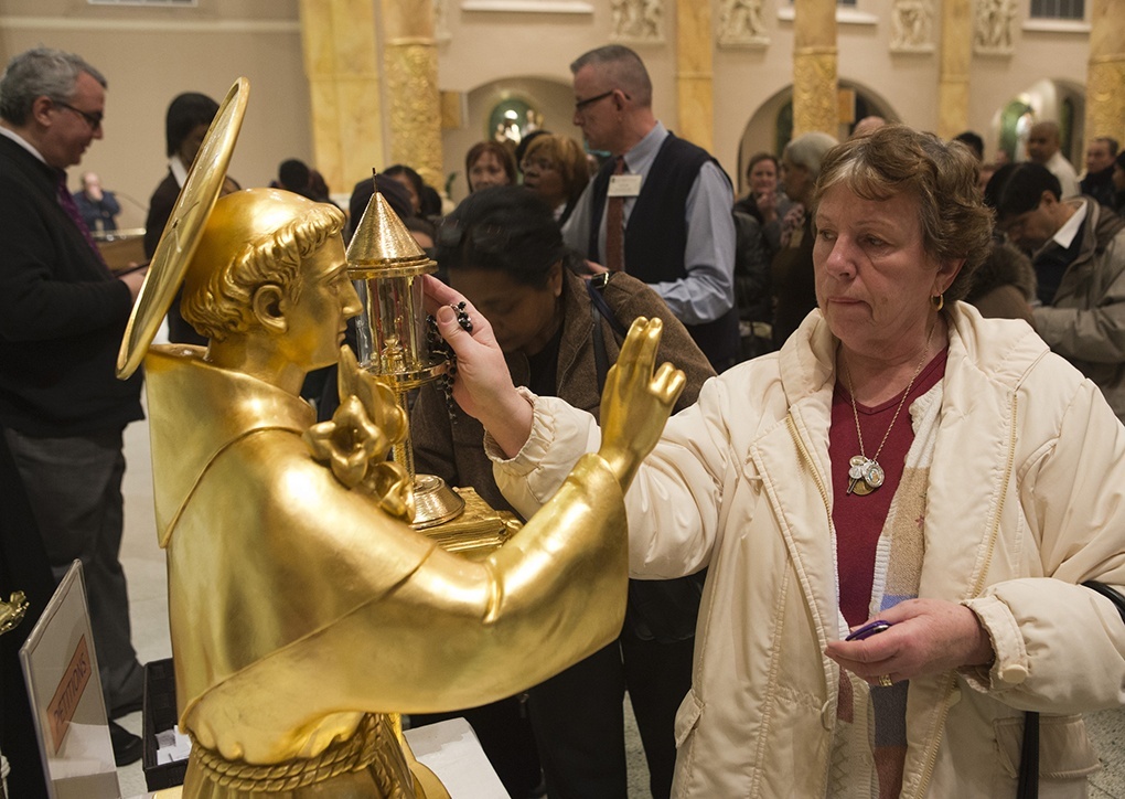 Visiting with relics: Strengthening the bond within the Community of Saints