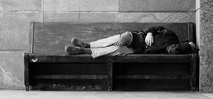 Clothing the naked and sheltering the homeless