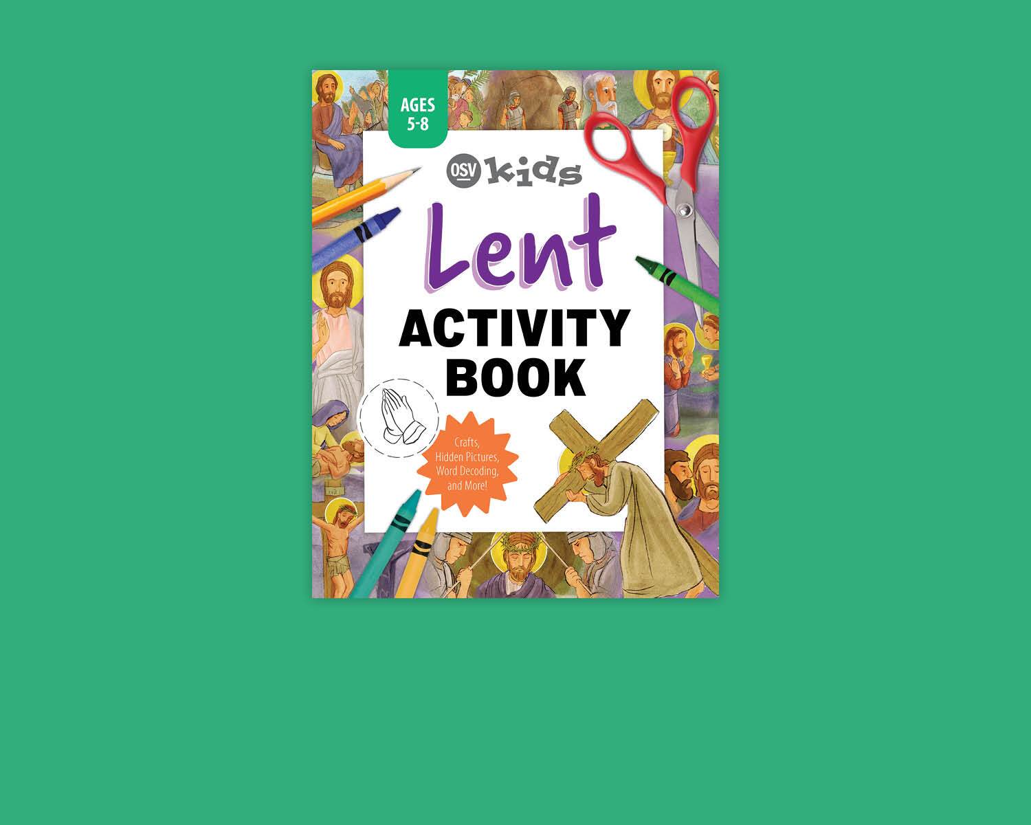 Keep them busy learning about Lent! Available now!